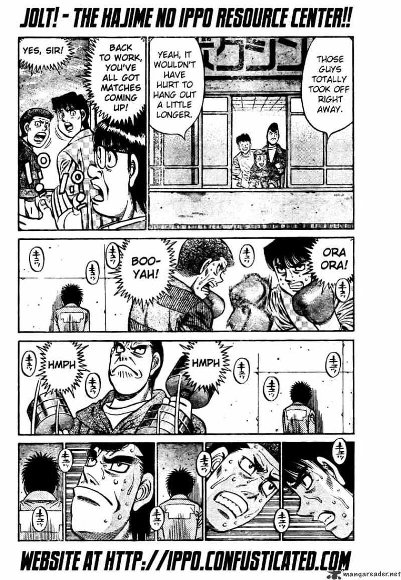 Hajime no Ippo: Fighting Spirit, Chapter 808 image 14